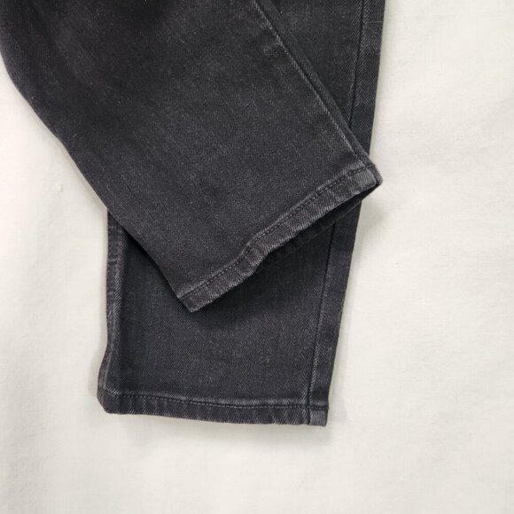 Old Navy Mid Rise Rockstar Super Skinny Jeggings Women's 10 Denim Black Stretch - Picture 5 of 10